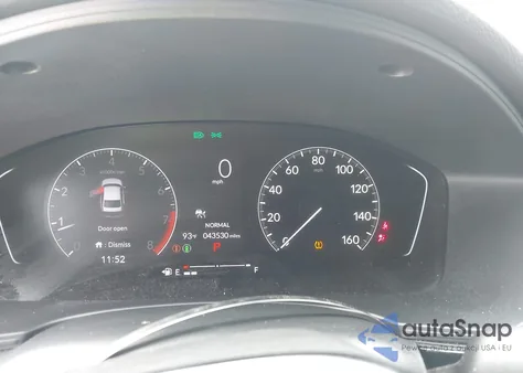 2022 Honda Civic Sport z USA, uszkodzony, nr VIN 2HGFE2F53NH543230